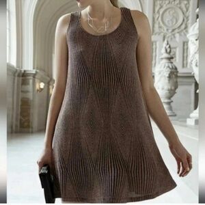 Everly knitted Rose sparkle mini dress New size medium